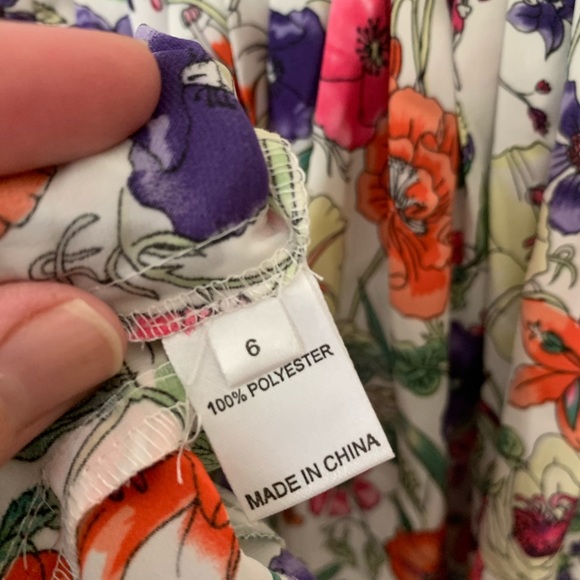 Jessica Hart and Pency standard Colab floral U back dress - Picture 9 of 9